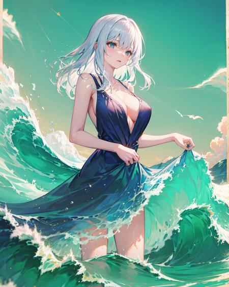 【Concept】Liquid Clothes/Liquid Dress 水裙
