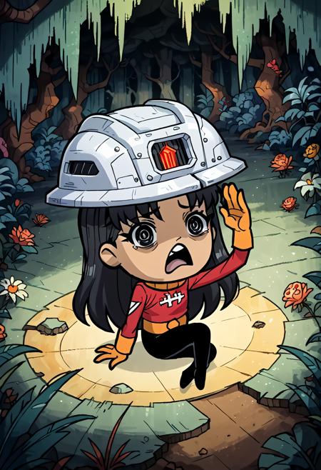 Oxygen Not Included style (Klei entertainment)