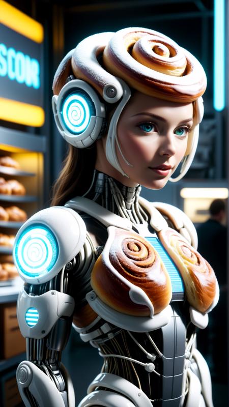 Cinnamon Bun Style SDXL