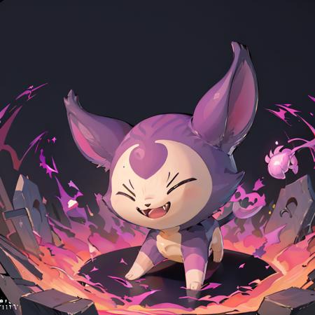 Shadow Skitty - Halloween Form (Fakemon) (Pokedex #0300)