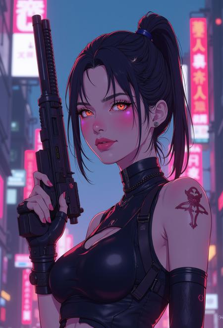 Neurocore Anime Luminal Genesis by ChronoKnight - [FLUX]