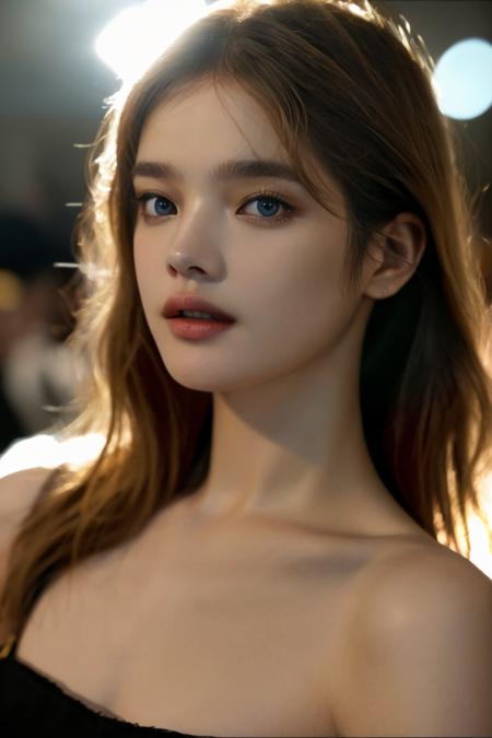 Young Natalia Vodianova: Russian model