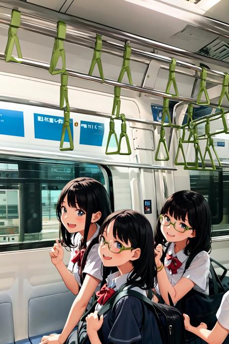 JR East E235 series / train interior