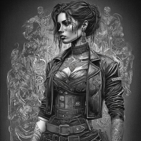 Art style Franklin Booth