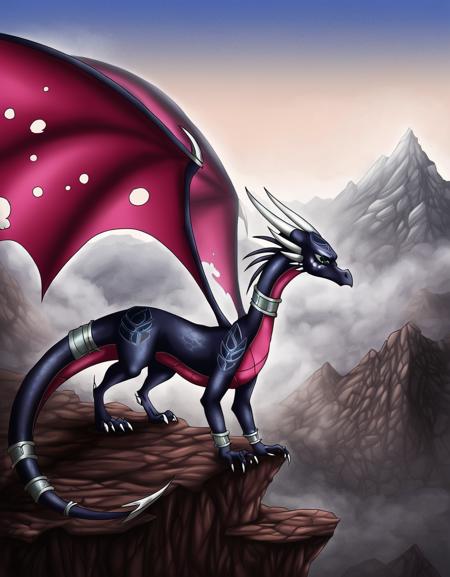 Corrupted Cynder【 The legend of Spyro - A New Beginning 】- 【PONY - FLUX - DSXL】