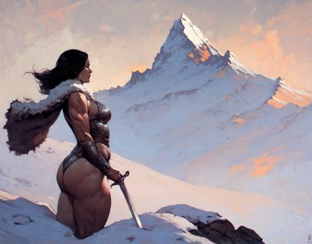 Frank Frazetta Style版本Frank Frazetta (ID: 457120)