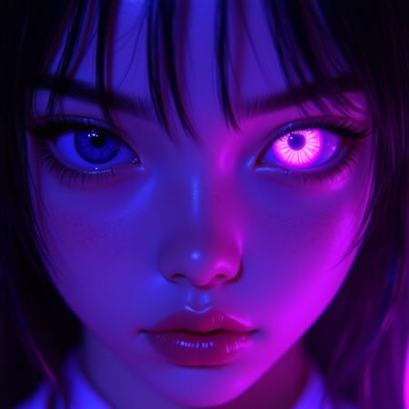 CyberGaze LoRA [Flux-D + XL + Pony]版本FLUX-dev (ID: 880814)