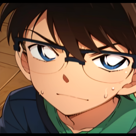 Edogawa Conan / 江戸川コナン - Detective Conan (Retro Style)