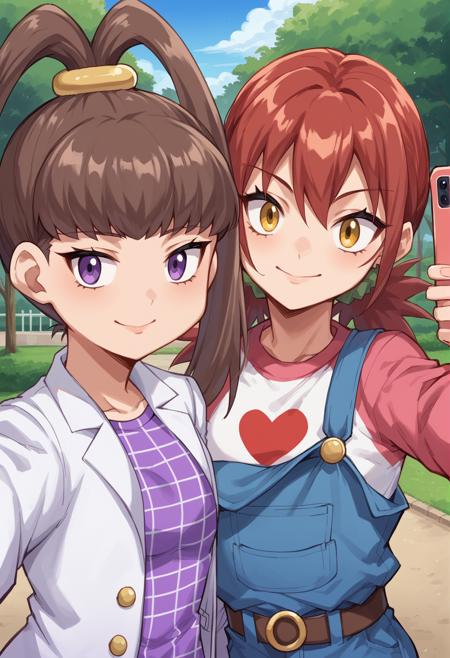 Nene Amano & Akari Hinomoto (Digimon X-Ros war) XL版本v1.0 (ID: 586479)