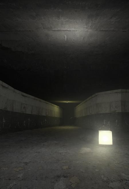 [Urban Liminal] Abandoned Underground Construction Style Background