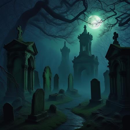 Haunted Streets of Highgate: A Gothic Cemetery Lora
