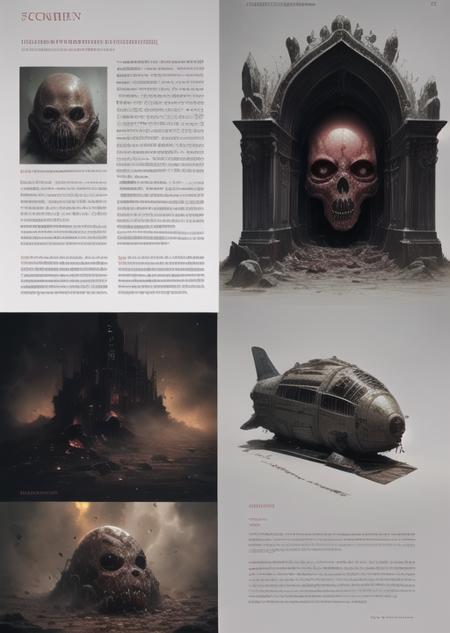 Fake Books : Horror Space / Scorn / Mothership