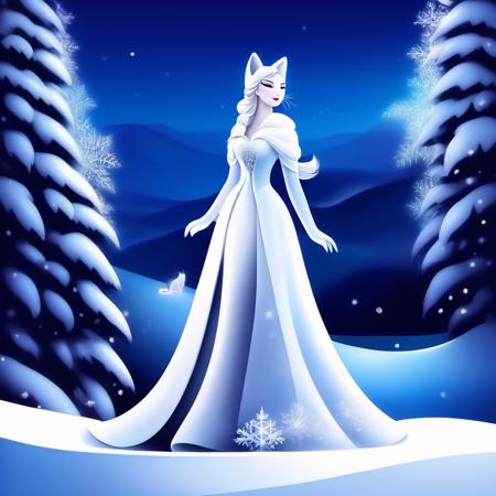 SDXL Snow Princess Lora