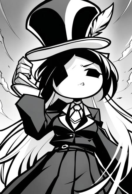 LiteralHat's Monochrome Art