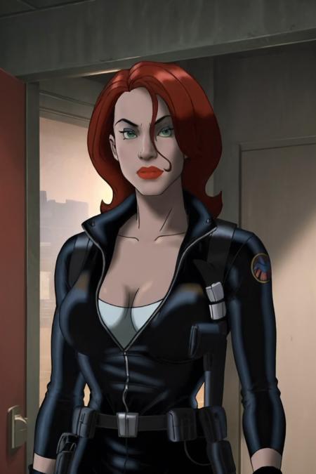 Black Widow | 2 Attires | Ultimate Avengers: The Movie | KoFi Commissioned | ownwaifu