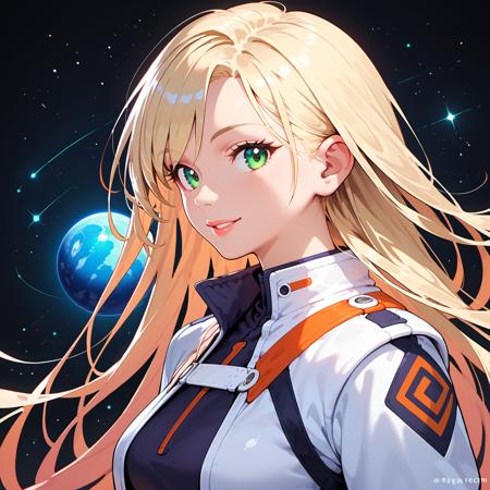 Space Pilot Woman Single Image Dataset LoRA