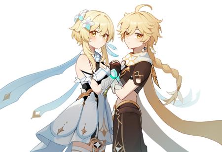 （Our paths will surely cross） Lumine Aether  荧  空   Genshin Impact
