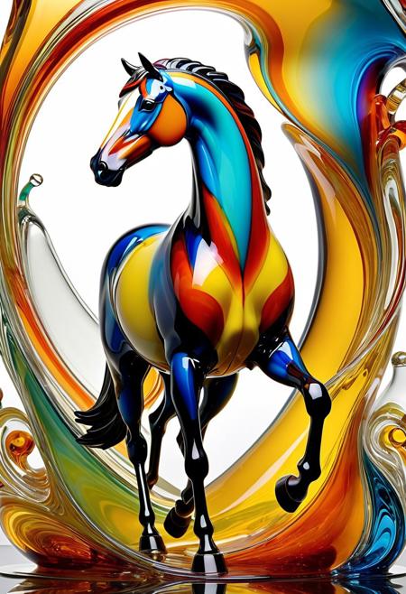 Colorful Murano Art Glass style - SDXL