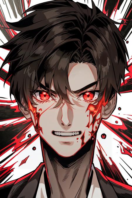 White Blood Manga style