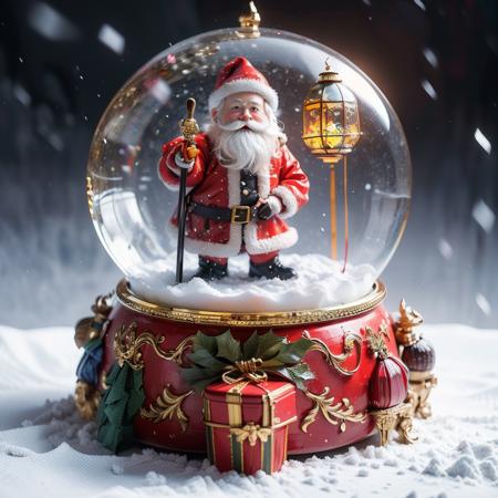 Christmas crystal ball