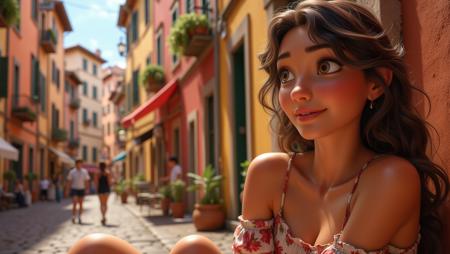 Cute 3d Cartoon Flux