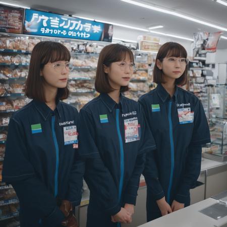 コンビニの店内F SDXL