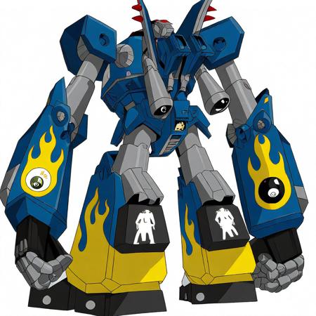 [IL] Mechanized Earth Guard Attack System, eXtra Large Robot – Megas XLR