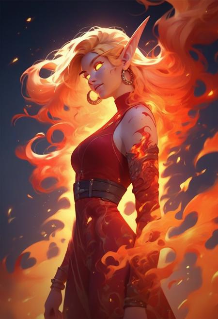 Fiery Aura for Pony