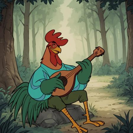 Alan-A-Dale the Rooster  (Robin Hood 1973)