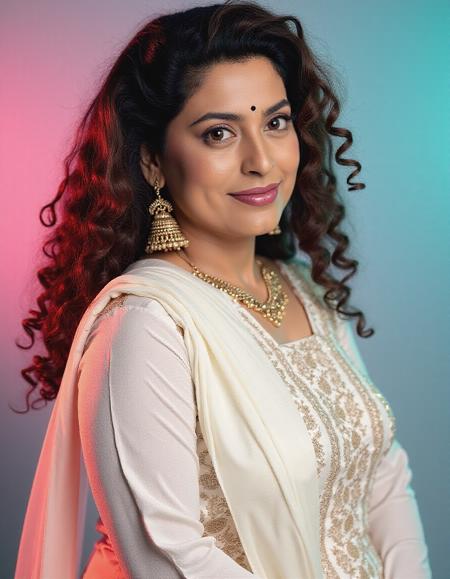 Juhi Chawla - Former Indian Actress - Flux - LoRA版本v1.0 (ID: 1252066)