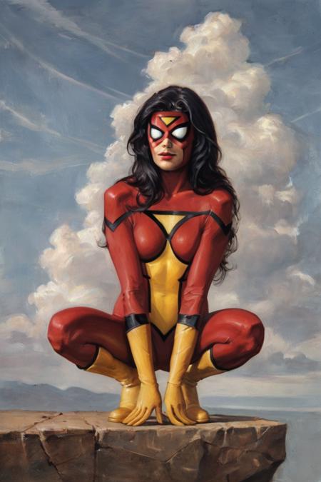 Spider-Woman (Jessica Drew) [LoRA]