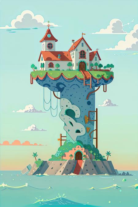 Landscape illustration