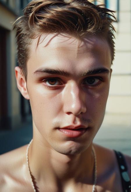 Model Young man