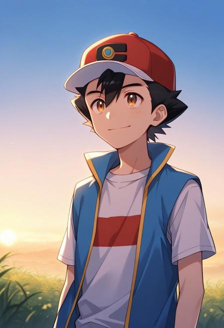 Ash Ketchum - Pokemon Journeys - Pony + Illustrious
