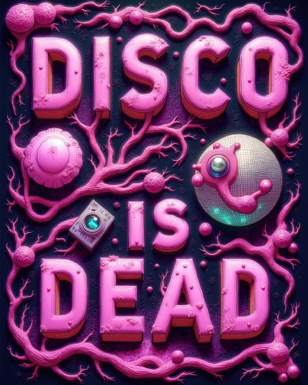 Flux Disco Diffusion - aiai Disco Spaces LoRA