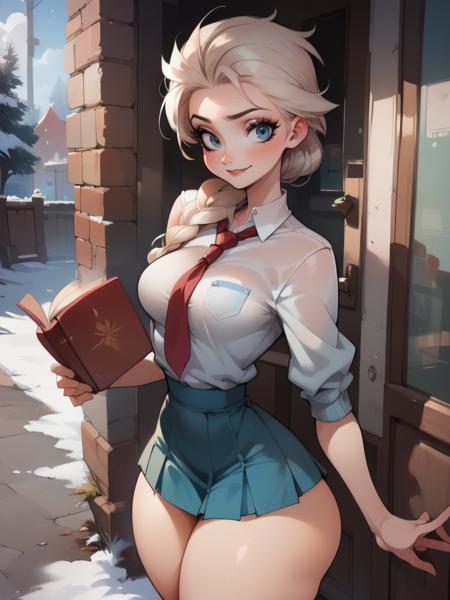 Elsa (Frozen) Disney Princess, by YeiyeiArt