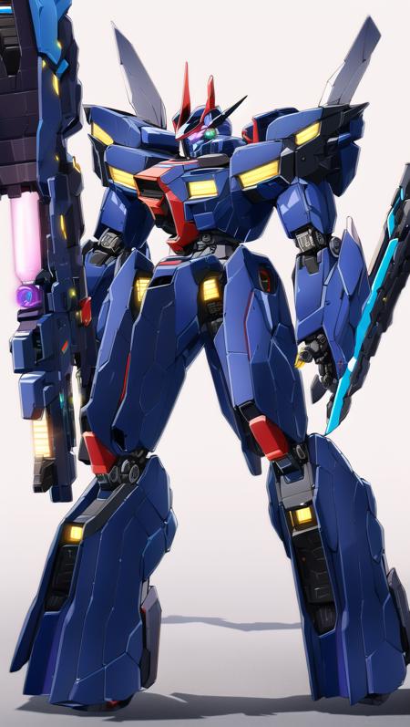 Super robot diffusion(Gundam, EVA, ARMORED CORE, BATTLE TECH like mecha lora)版本v1.0 (ID: 107870)
