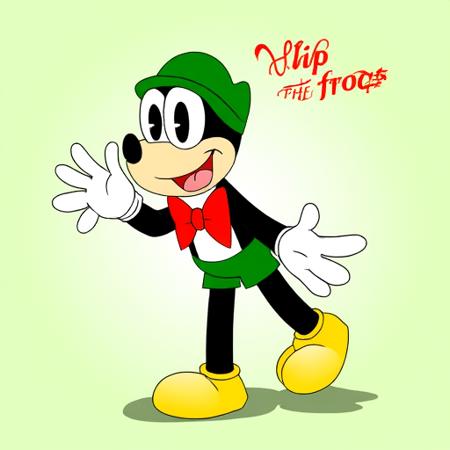 Flip the Frog - It is the first complete sound cartoon to be photographed in color