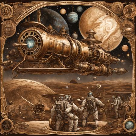 SteampunkAI [10MB] LoRA extraction