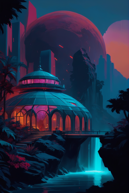 Envy Vaporwave Color Scheme XL 01