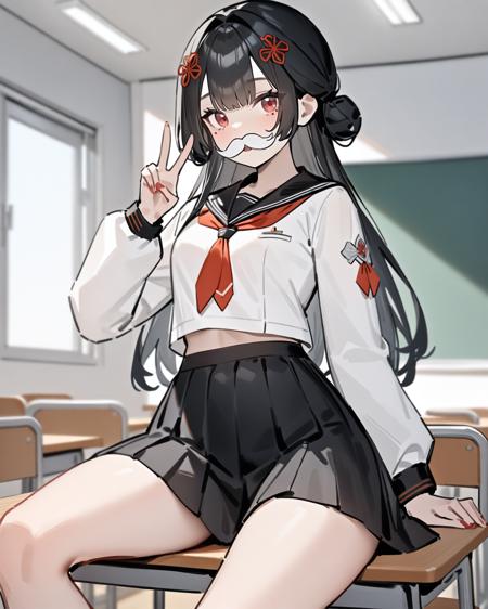 朱鹤/玄铠娘 (尘白禁区)丨Zhuhe/Xuankai(female) (SNOWBREAK: CONTAINMENT ZONE)