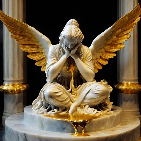 White and Gold Marble - Dream-like Architecture