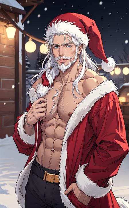 Sexy Santa Clause | Merry Christmas | Bara Concept