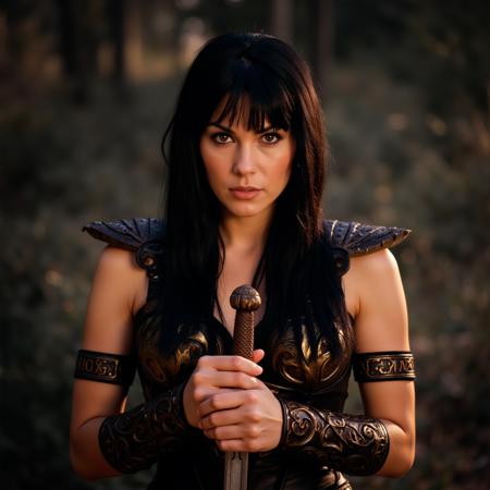 Xena: Warrior Princess style (Anime + Comic book + Realistic) F1D