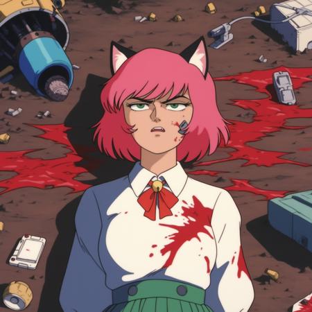 Devilman OVAs (1987-1990) style -- LoCon for Pony