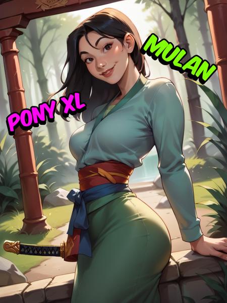 Fa Mulan Disney Princess - SD 1.5 | XL PONY - by YeiyeiArt版本-XL PONY- (ID: 441460)