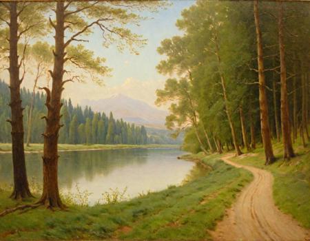 Godward painting style