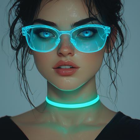 Glowing Fashion Portraits