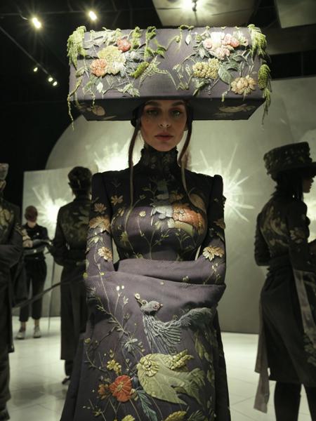 McQueen Flower Dress SD15