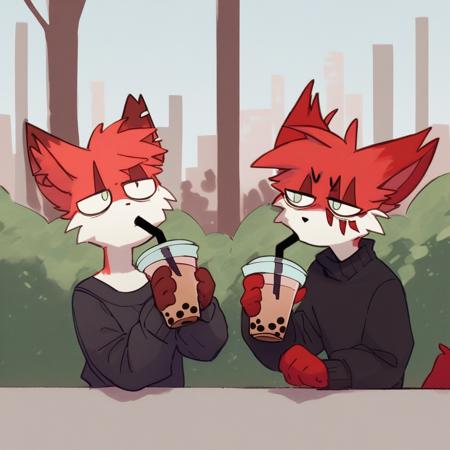 Blaze Smith & Felinia | Fursona